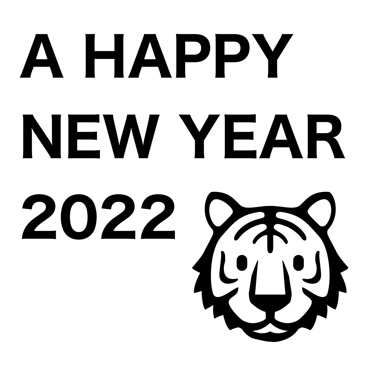 A HAPPY NEW YEAR! 2022!